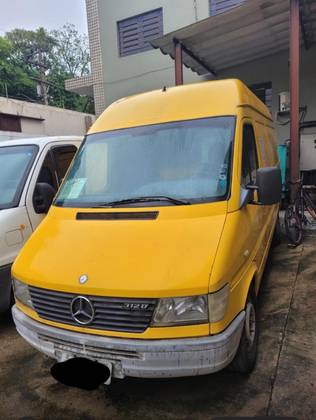 MERCEDES-BENZ SPRINTER 2.5 FURGÃO 312-D LONGO TETO ALTO TURBO INTERCOOLER DIESEL 3P MANUAL